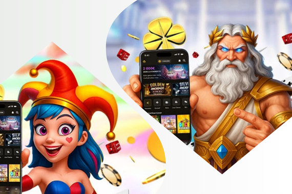 Offici�le lancering van de Golden Palace Dice-app