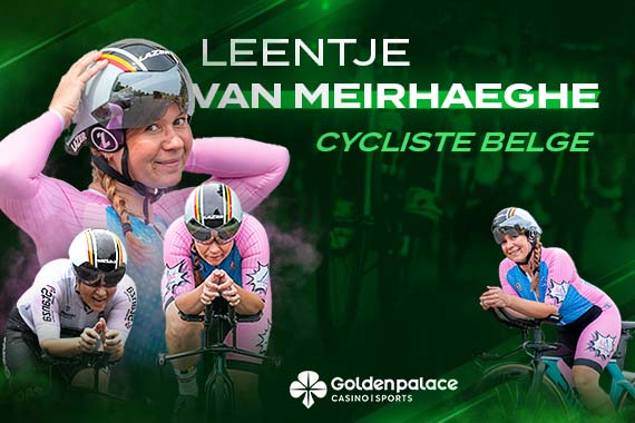 Golden Palace Casino Sports sponsors Belgian cyclist Leentje Van Meirhaeghe