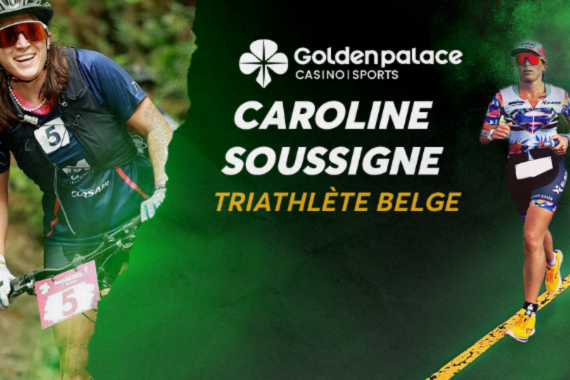 Golden Palace sponsors Belgian triathlete Caroline Soussigne