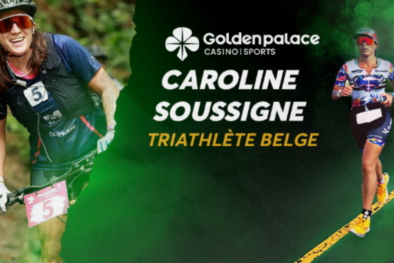 Golden Palace devient sponsor de Caroline Soussigne, triathlte belge