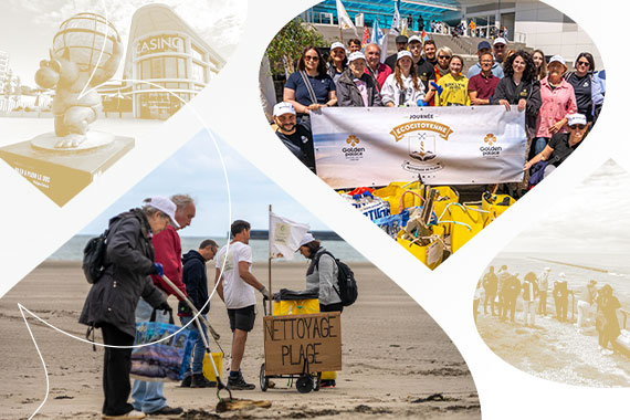 Operatie Schone Oceaan: Golden Place verzamelt afval in Boulogne-sur-Mer voor We-reldoceanendag